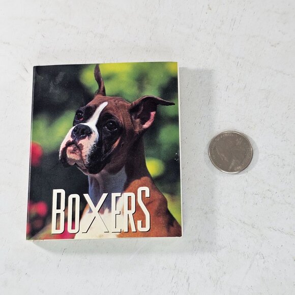 Boxers Miniature Book By Julie Mars Andrews & McMeel Gift Book - Picture 3 of 8